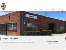 Tablet Screenshot of hajocalosangeles.com